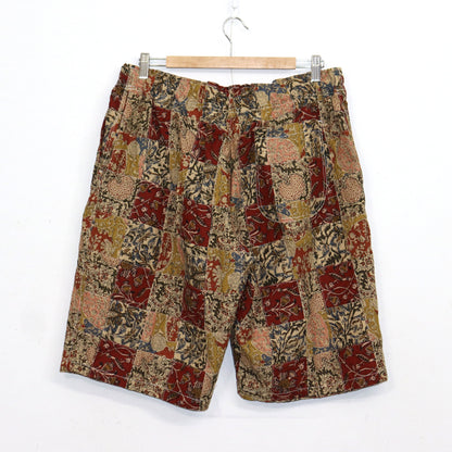 South2 West8 : String Slack Short - Batik Printed Patchwork