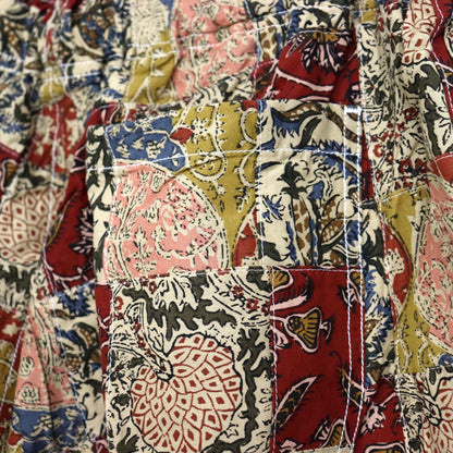 South2 West8 : String Slack Short - Batik Printed Patchwork