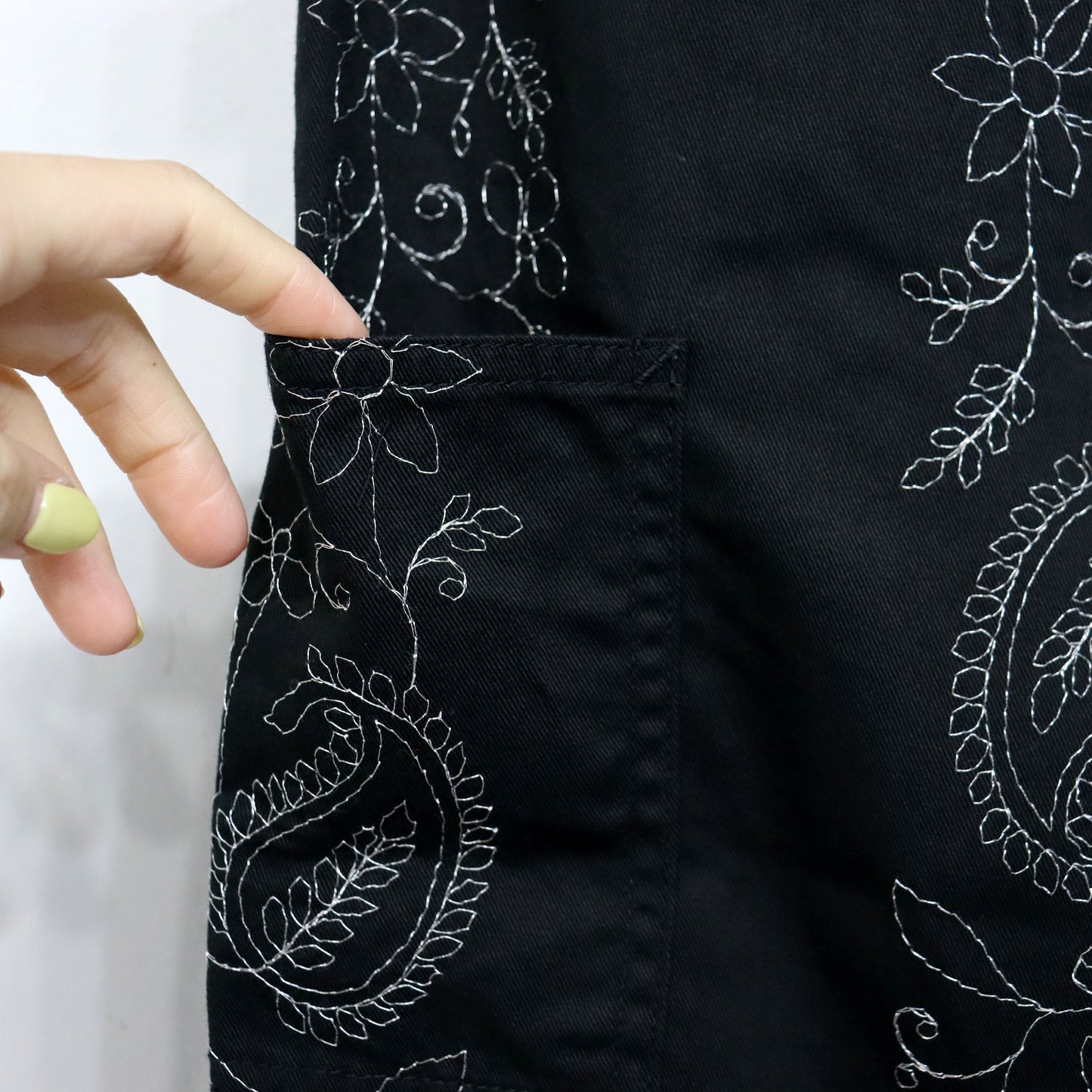 Needles: Painter Pant - Embroidered Twill