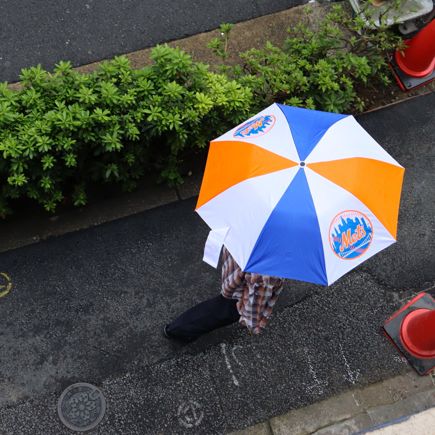 WinCaft : MLB Team Umbrella - NY Mets