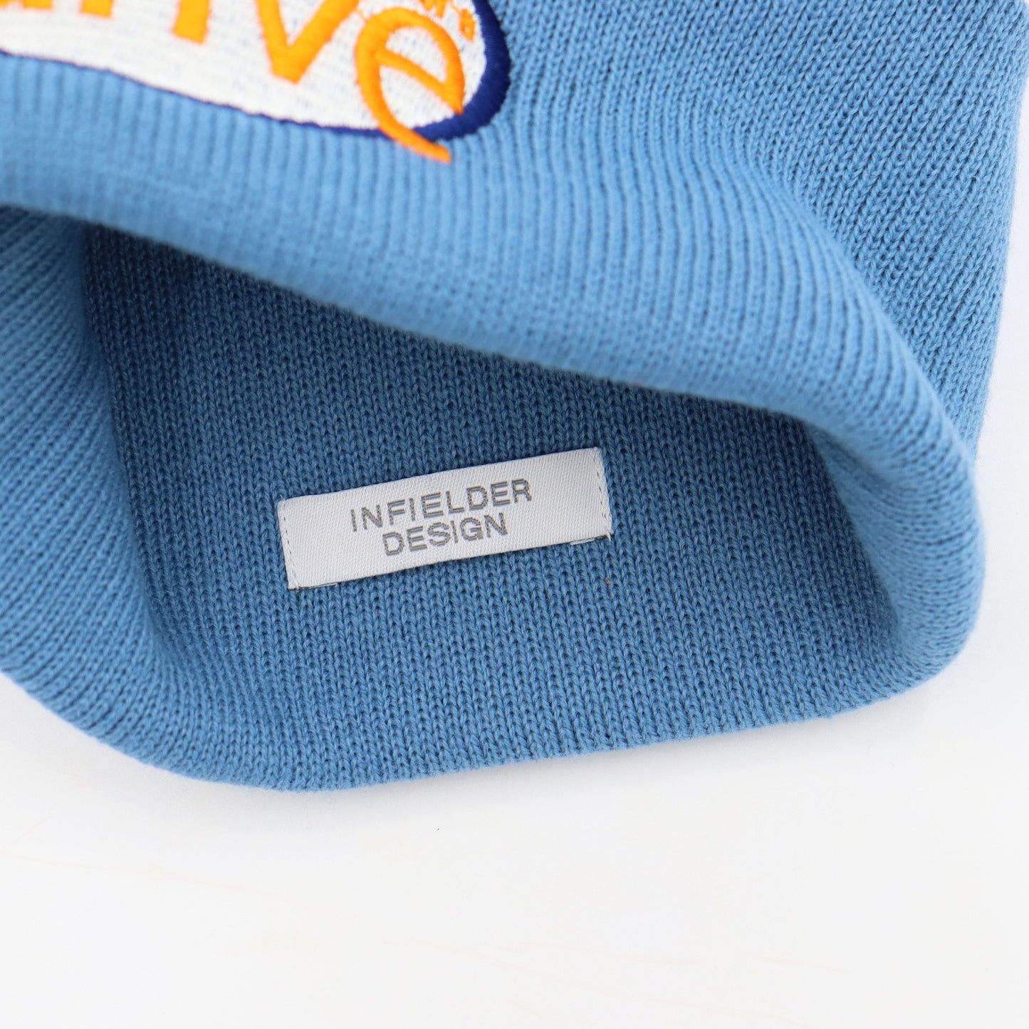 INFIELDER DESIGN : C-596 EMB KNIT CAP