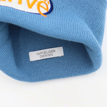 INFIELDER DESIGN : C-596 EMB KNIT CAP
