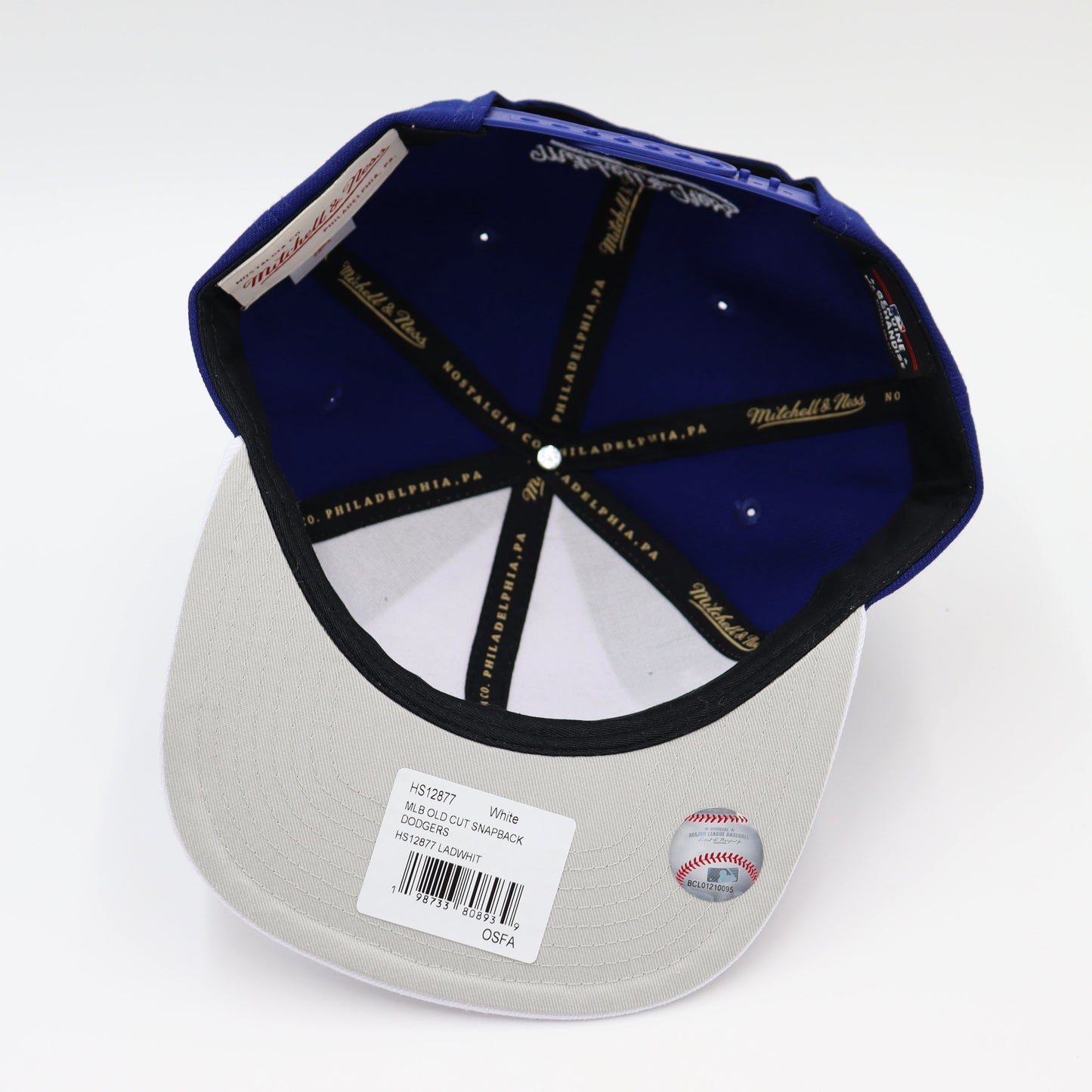 Mitchell&Ness :  LA Dodgers Mix Color Logo Cap
