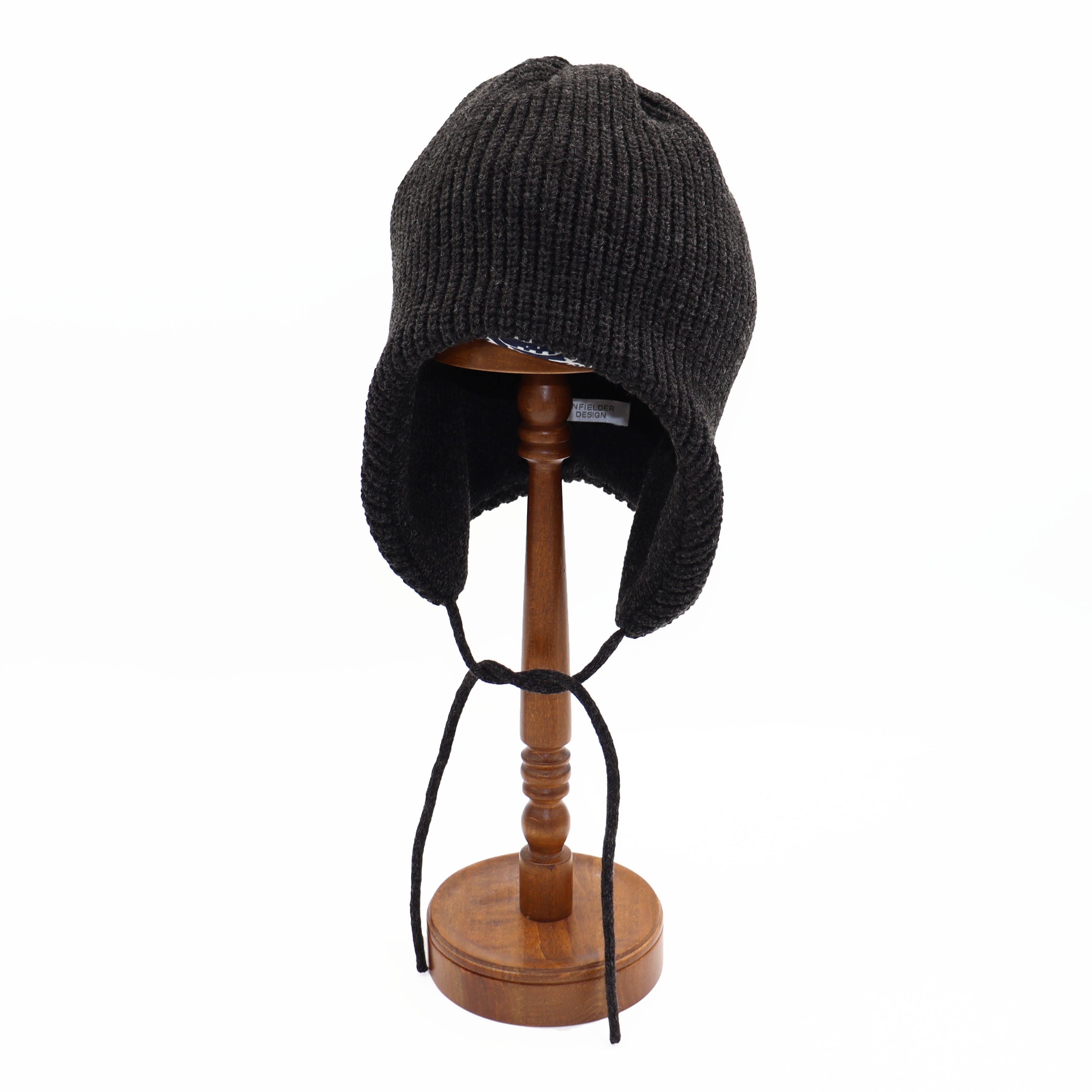 INFIELDER DESIGN : C-592 Ear Flaps Knit Cap – TAMANIWA