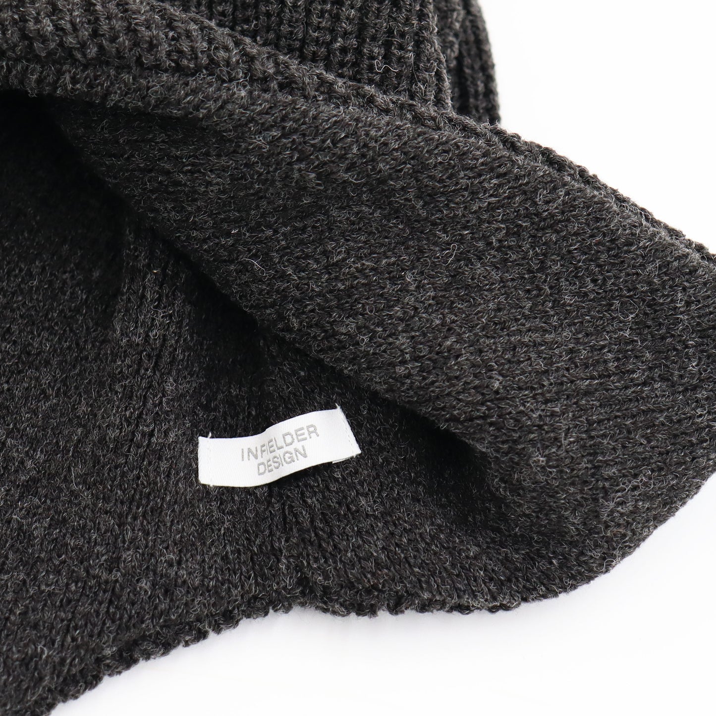 INFIELDER DESIGN : C-592 Ear Flaps Knit Cap