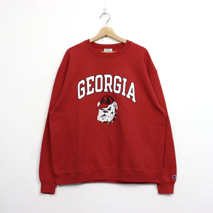 used : (Champion) Georgia Bulldogs Sweatshirt