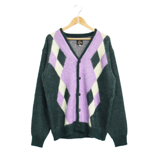 Needles：MOHAIR CARDIGAN - DIAMOND