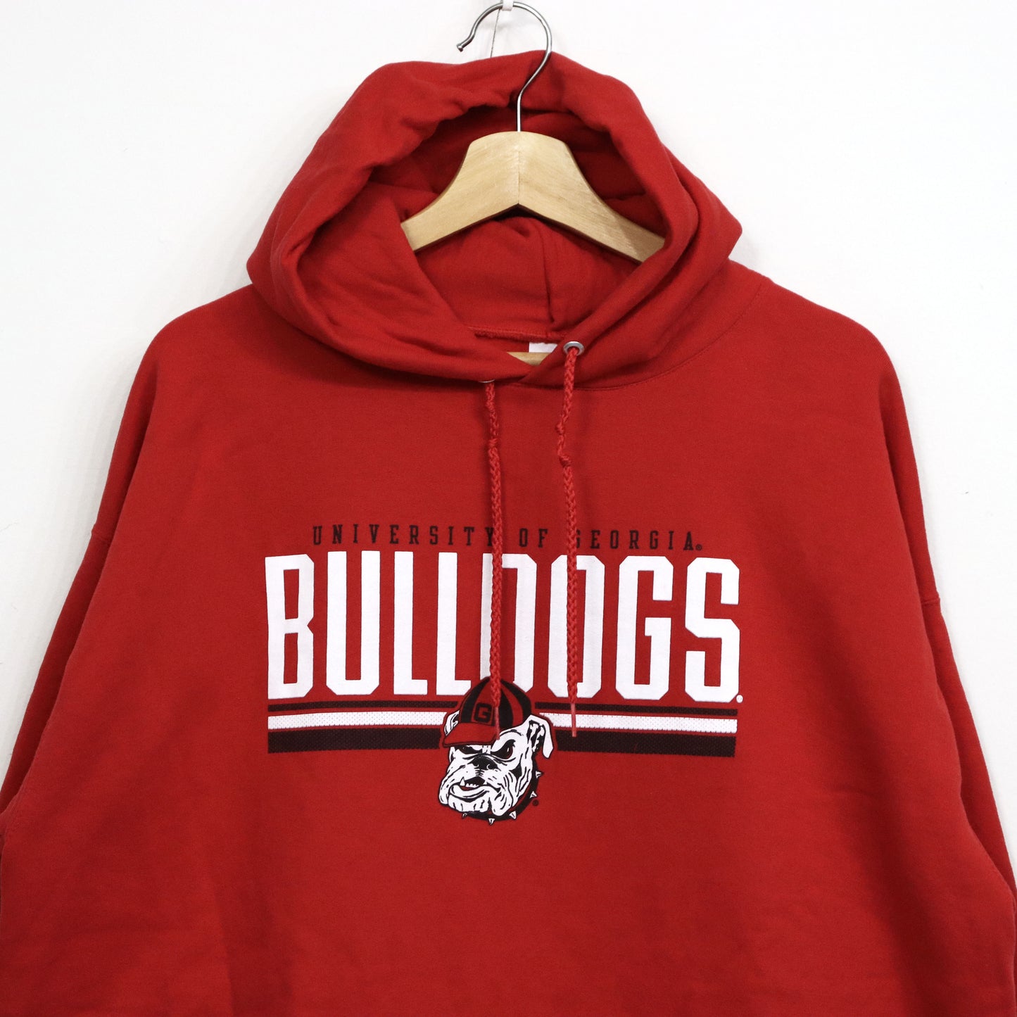 used : (Hanes) Georgia Bulldogs College Hoodie