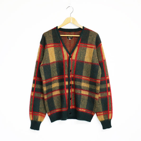 Needles : MOHAIR CARDIGAN - TARTAN