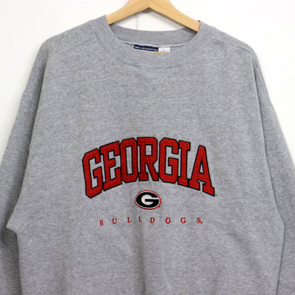 used : (Cadre) Georgia Bulldogs V-Gusset Sweatshirt