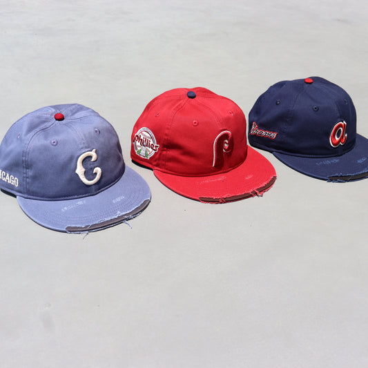 NEW ERA：RC950 ASG HG Braves Damege Cap
