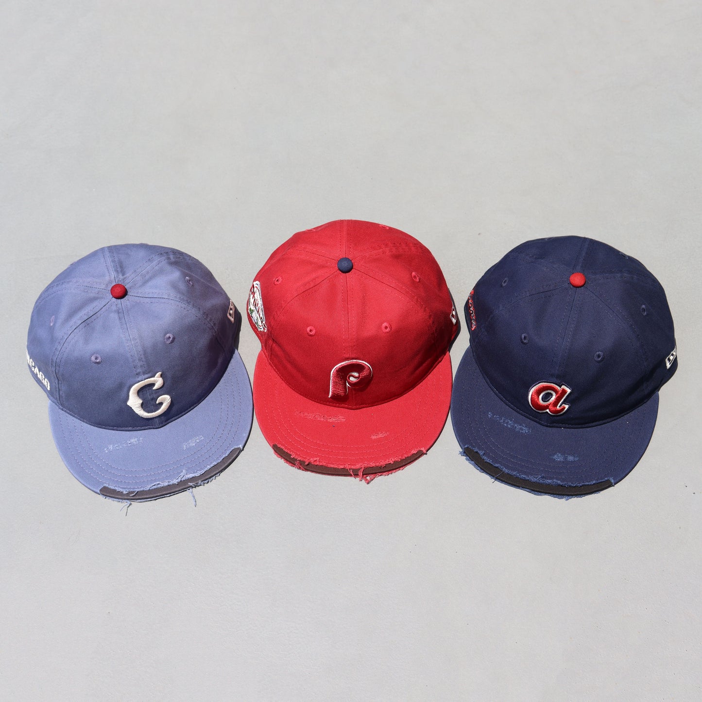 NEW ERA：RC950 ASG HG Braves Damege Cap