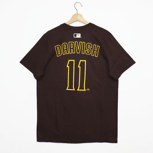 NIKE：MLB Padres Numbering Tee - DARVISH #11