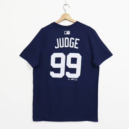 NIKE：MLB Yankees Numbering Tee - JUDGE #99 【NAVY】