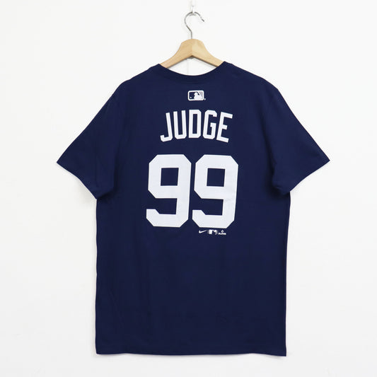 NIKE：MLB Yankees Numbering Tee - JUDGE #99 【NAVY】