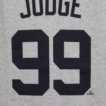 NIKE：MLB Yankees Numbering Tee - JUDGE #99 【GREY】