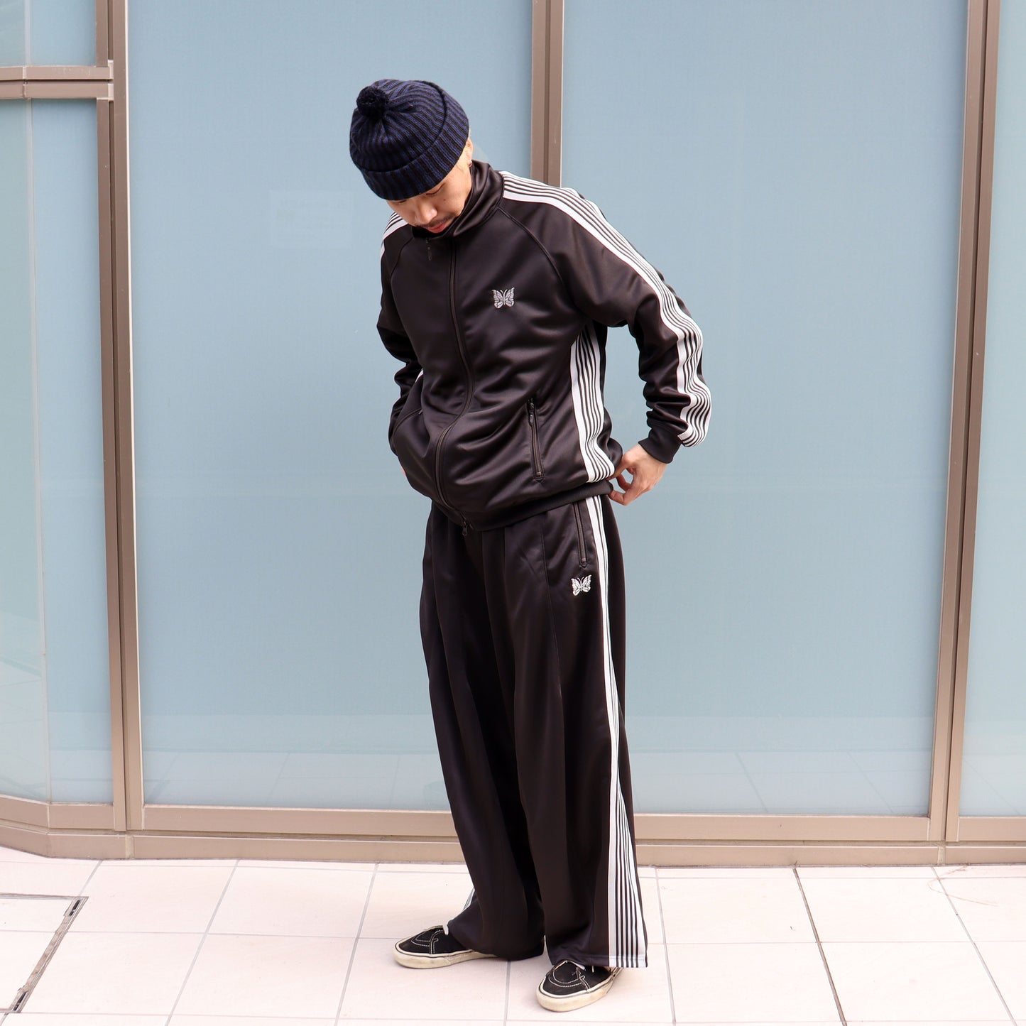 Needles Track Jacket - Poly Smooth