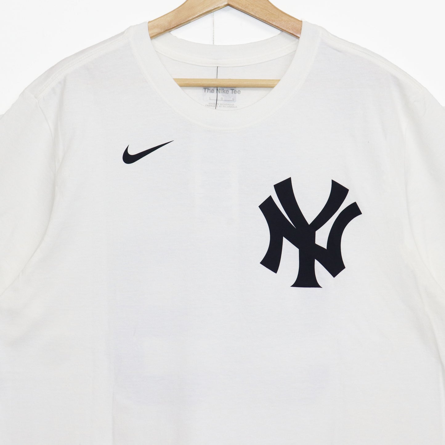 NIKE：MLB Yankees Numbering Tee - JUDGE #99 【WHITE】
