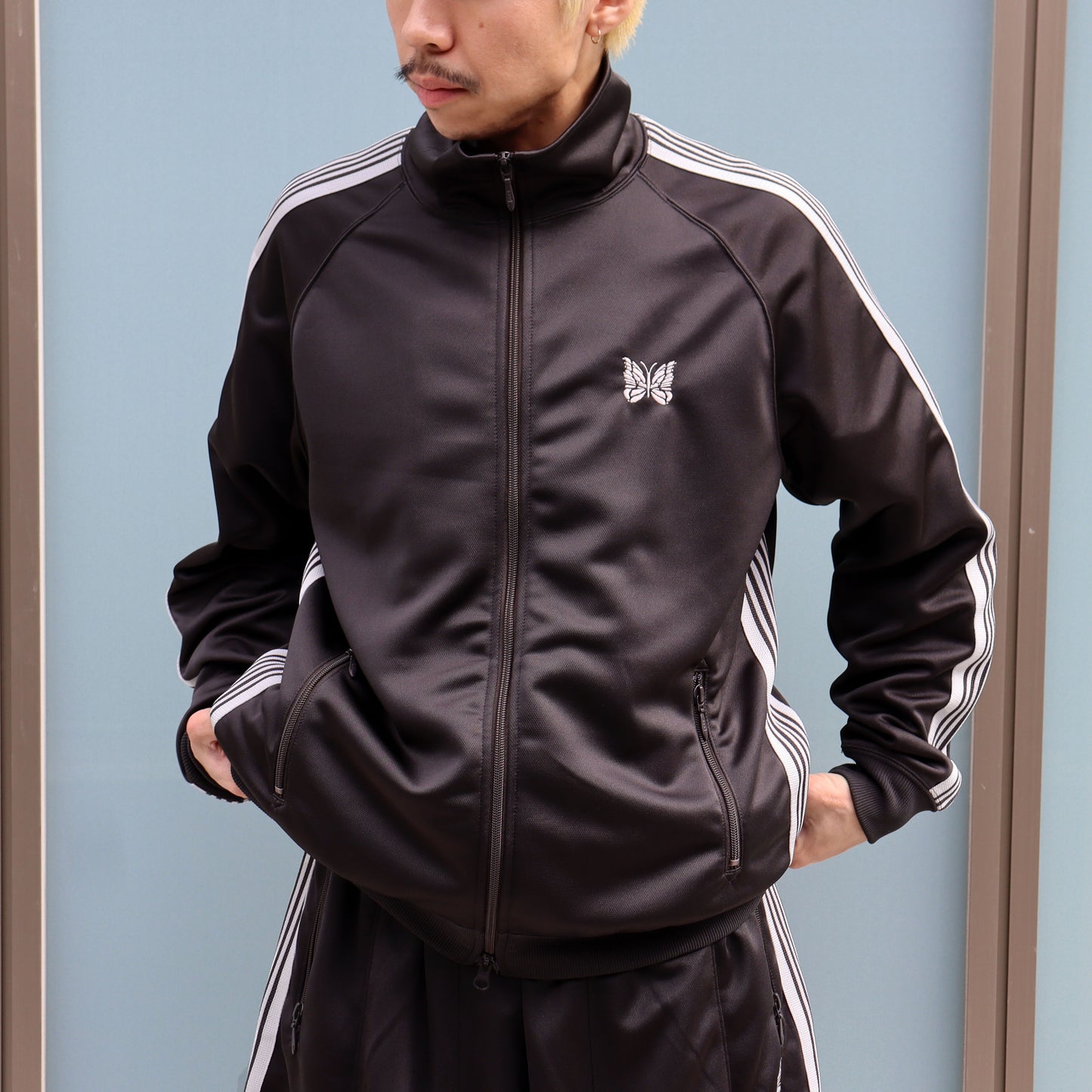 Needles Track Jacket - Poly Smooth