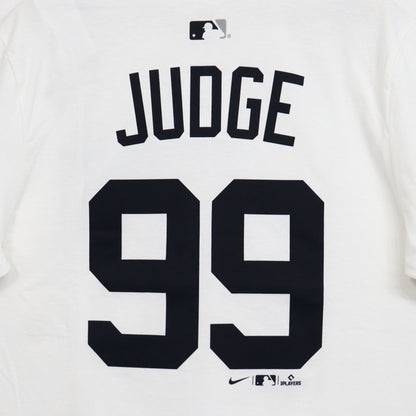 NIKE：MLB Yankees Numbering Tee - JUDGE #99 【WHITE】