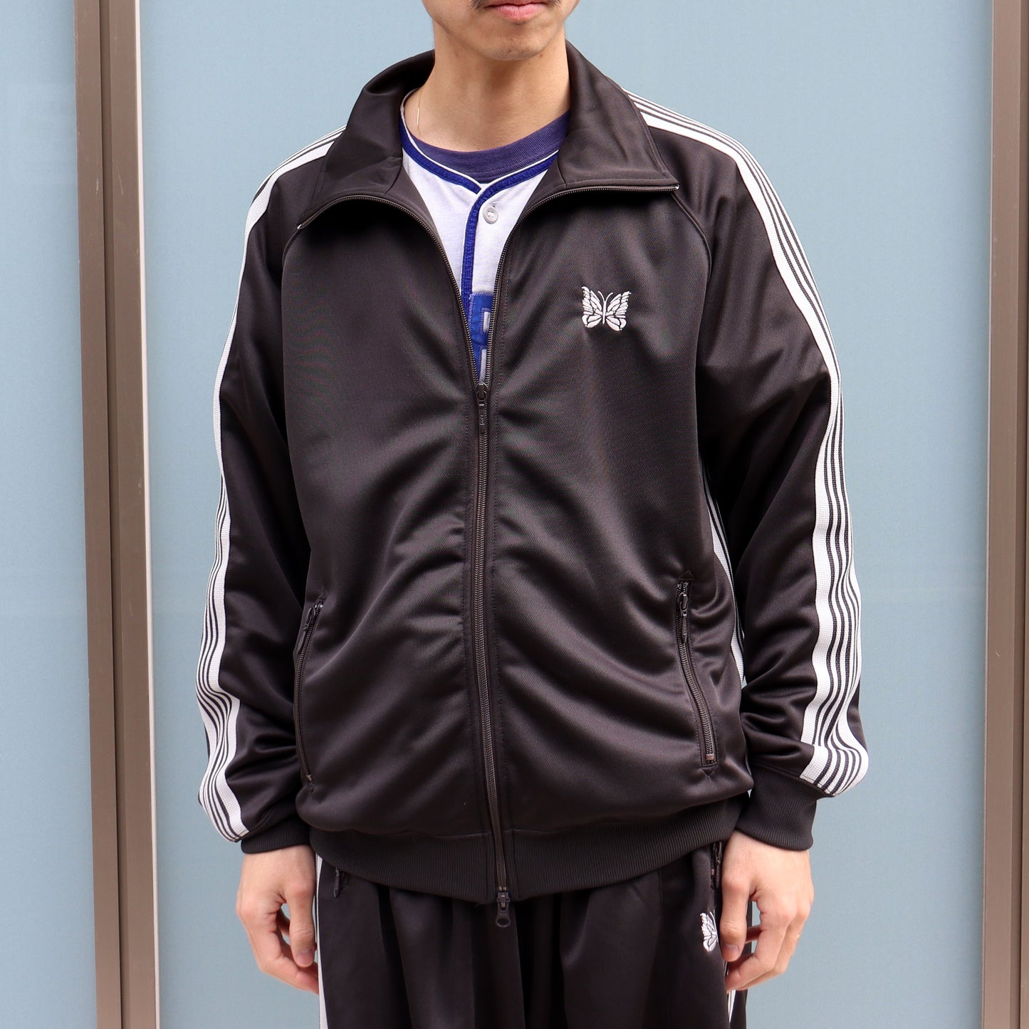 Needles Track Jacket - Poly Smooth