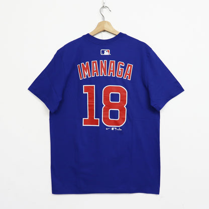 NIKE：MLB Cubs Numbering Tee - IMANAGA #18