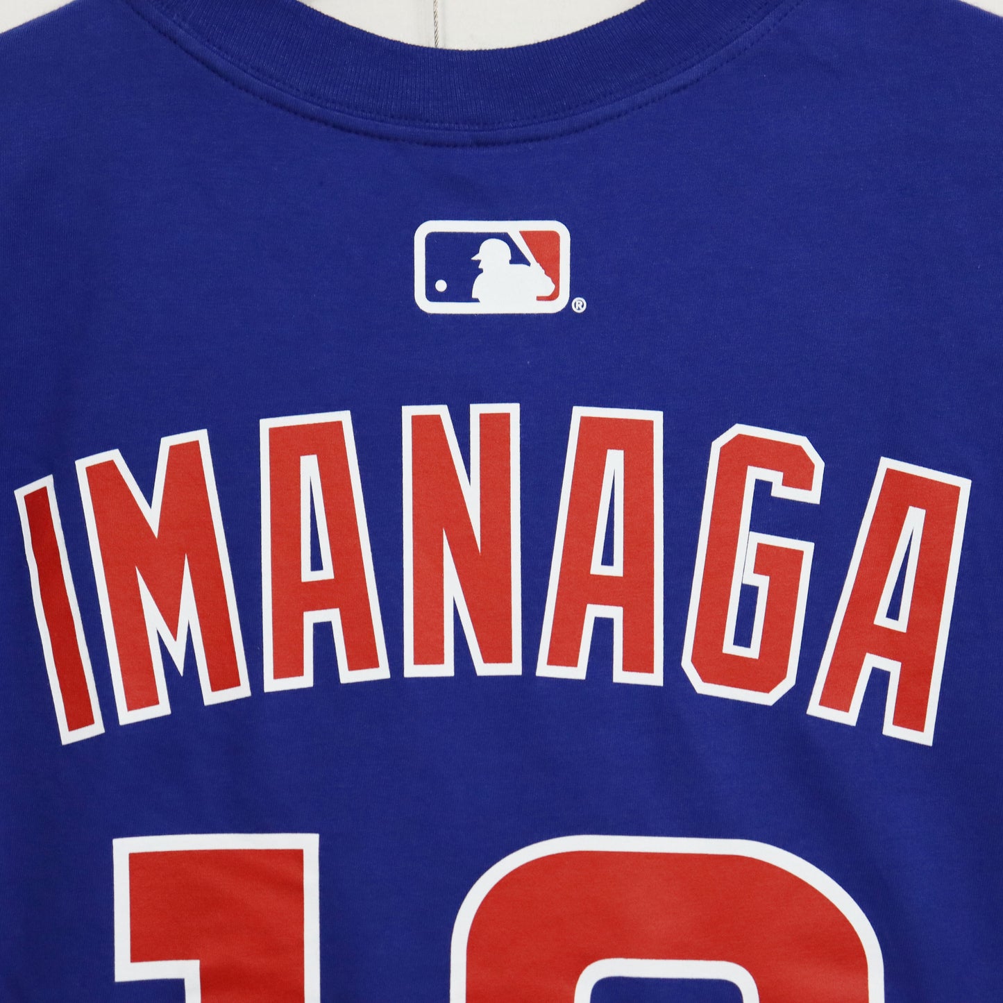 NIKE：MLB Cubs Numbering Tee - IMANAGA #18
