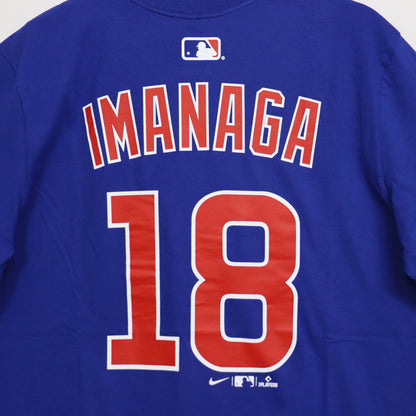 NIKE：MLB Cubs Numbering Tee - IMANAGA #18