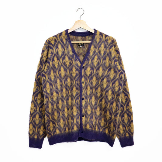 Needles：MOHAIR CARDIGAN -【Ornament - Yellow】
