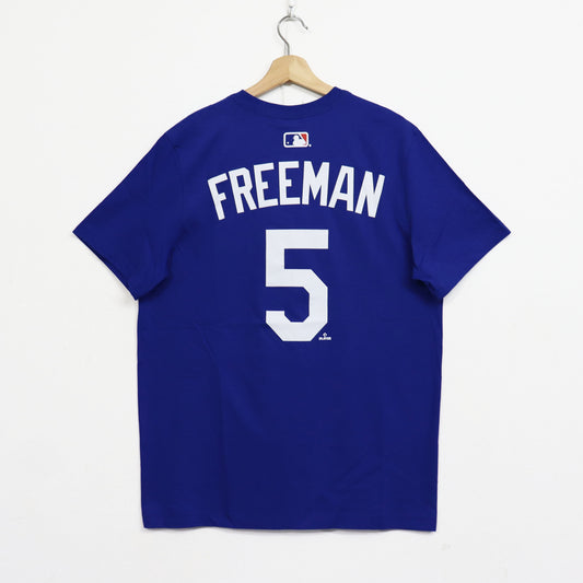 NIKE：MLB Dodgers Numbering Tee - FREEMAN #5