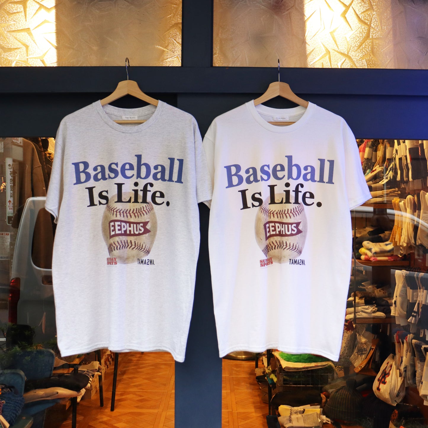 TAMANIWA：「さよならはスローボールで」Baseball is Life S/S Tee