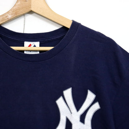 used : (Majestic) NY Yankees #19 TANAKA Numbering Tee (M)