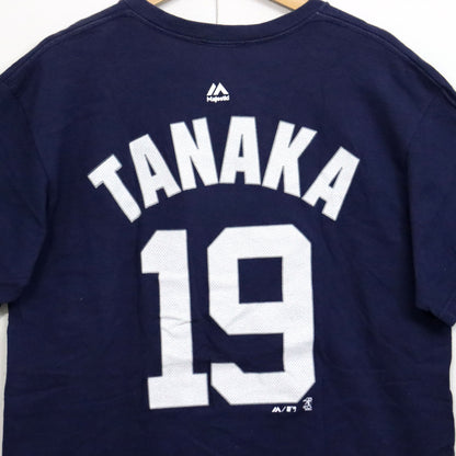 used : (Majestic) NY Yankees #19 TANAKA Numbering Tee (M)