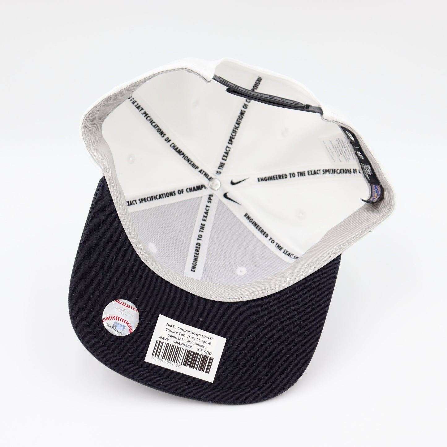NIKE : Cooperstown Dri-FIT Square Cap【Front Logo & Side Logo】