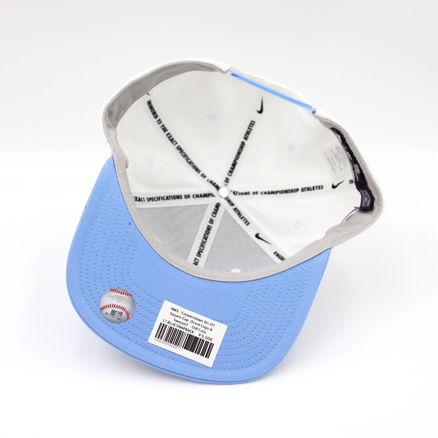 NIKE : Cooperstown Dri-FIT Square Cap【Front Logo & Side Logo】