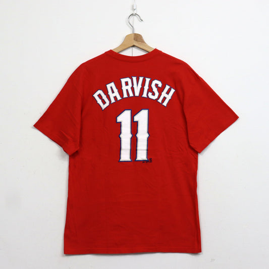 used : (Majestic) TEX Rangers #11 Darvish Numbering Tee (M)