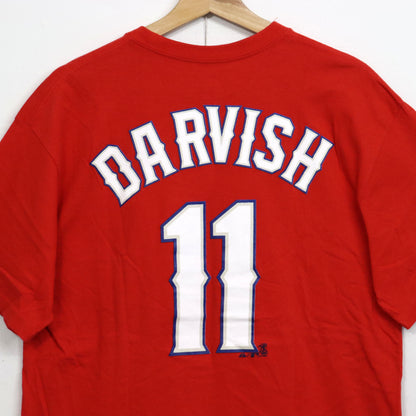 used : (Majestic) TEX Rangers #11 Darvish Numbering Tee (M)