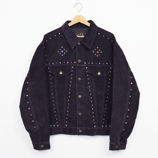 Needles：Studded Jean Jacket - 14W Corduroy