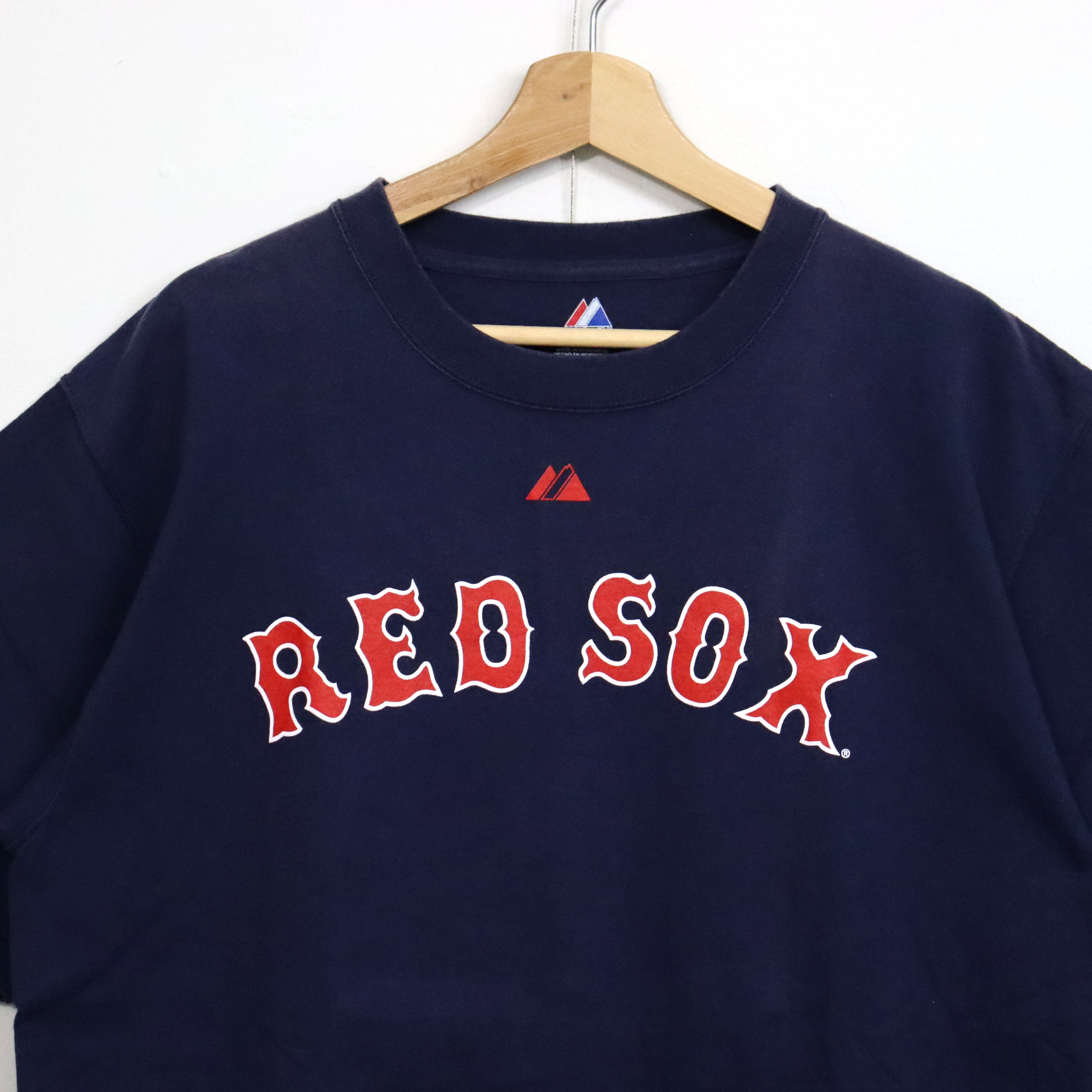 used : (Majestic) BOS Red Sox #18 MATSUZAKA Numbering Tee (M