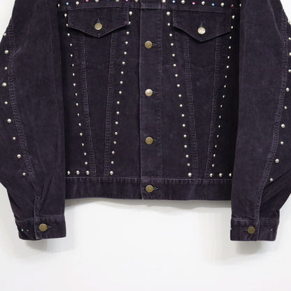 Needles：Studded Jean Jacket - 14W Corduroy