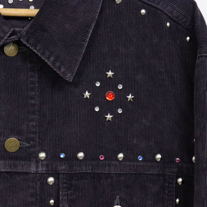 Needles：Studded Jean Jacket - 14W Corduroy