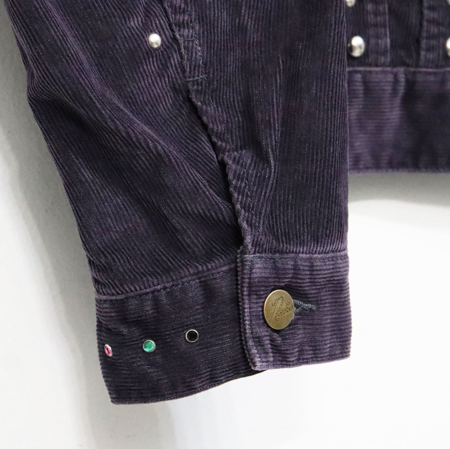 Needles：Studded Jean Jacket - 14W Corduroy
