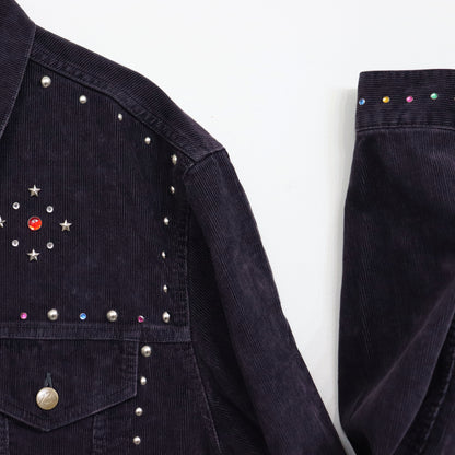 Needles：Studded Jean Jacket - 14W Corduroy