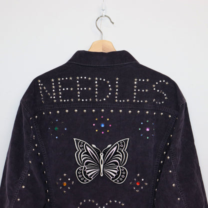 Needles：Studded Jean Jacket - 14W Corduroy