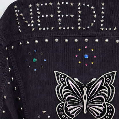 Needles：Studded Jean Jacket - 14W Corduroy