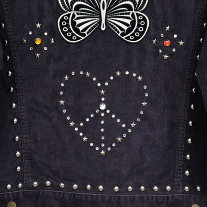 Needles：Studded Jean Jacket - 14W Corduroy