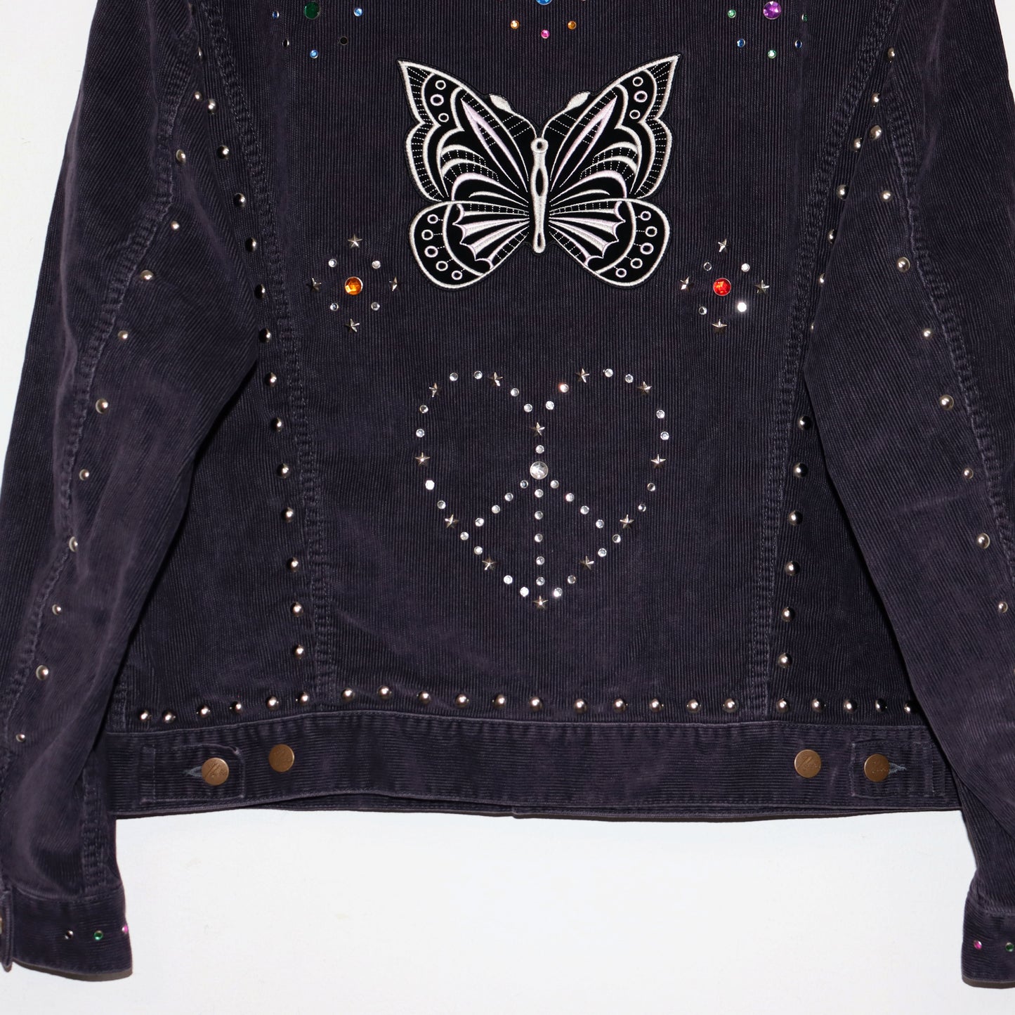 Needles：Studded Jean Jacket - 14W Corduroy
