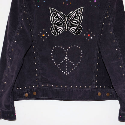 Needles：Studded Jean Jacket - 14W Corduroy