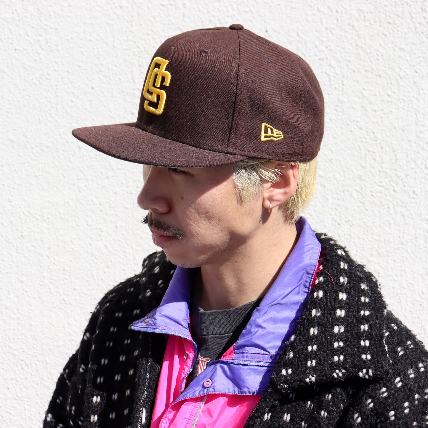 used : (Newera) 5950 SD Padres Upside Down Logo Cap