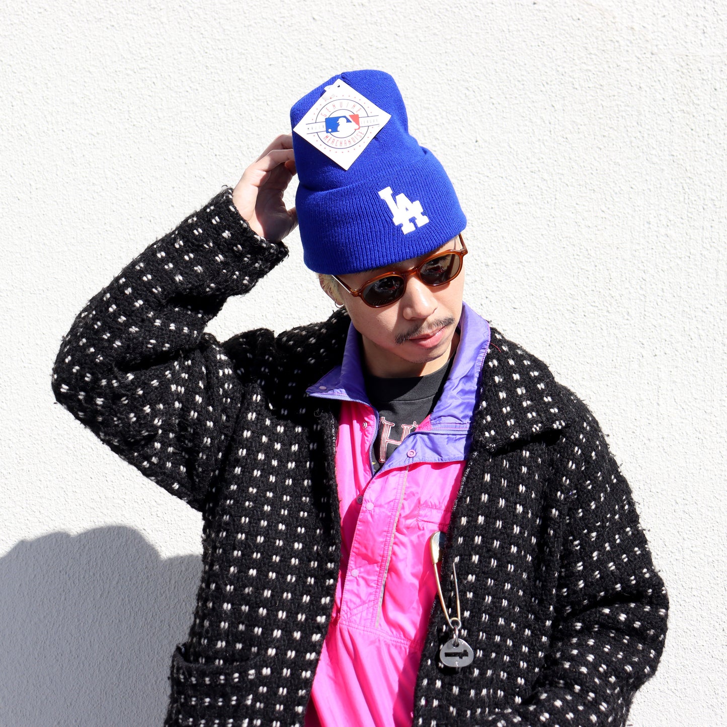used : LA Dodgers Logo Knit Cap (M)